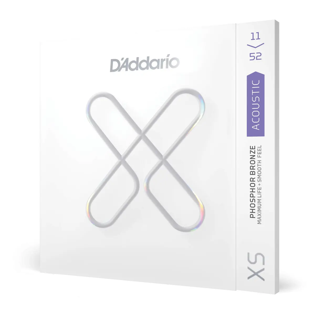 Encordoamento Para Violão Aço Leve Custom .011-.052 D'Addario XS Phosphor Bronze XSAPB1152 - 1