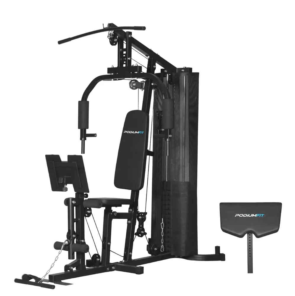Estação Academia de Musculação Podiumfit ME500 [A Original] 80kg LegPress e Scott - 1