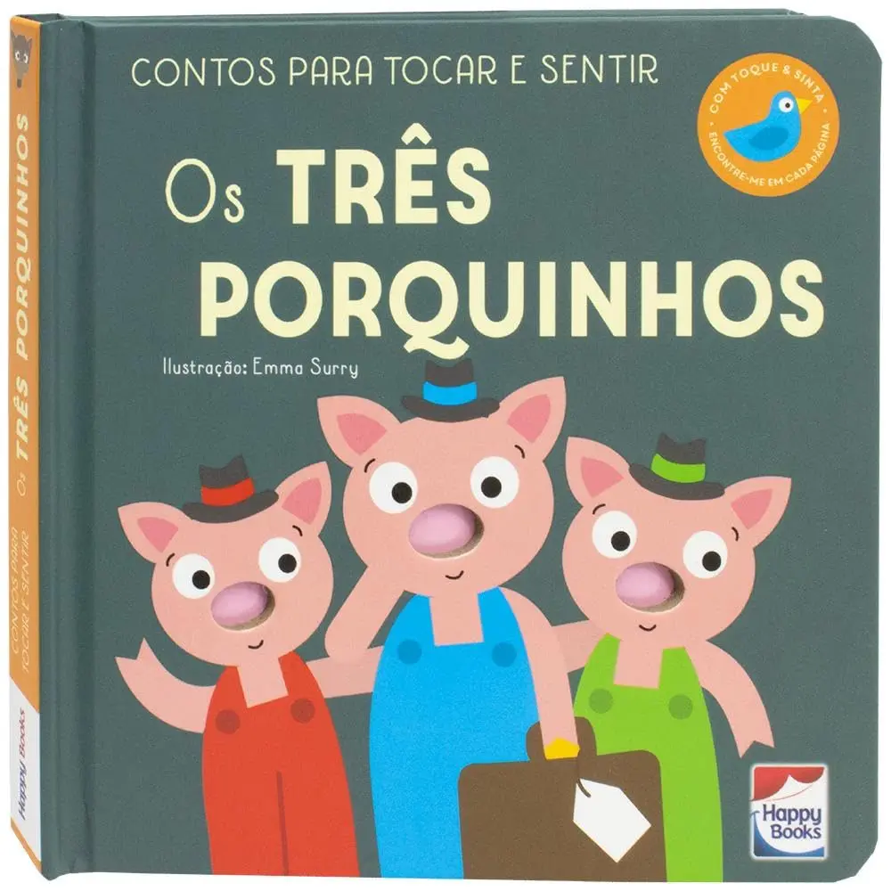 Contos Para Tocar e Sentir: Três Porquinhos, Os