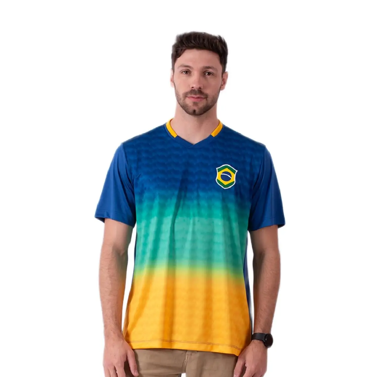 Camisa Brasil Samba Masculina