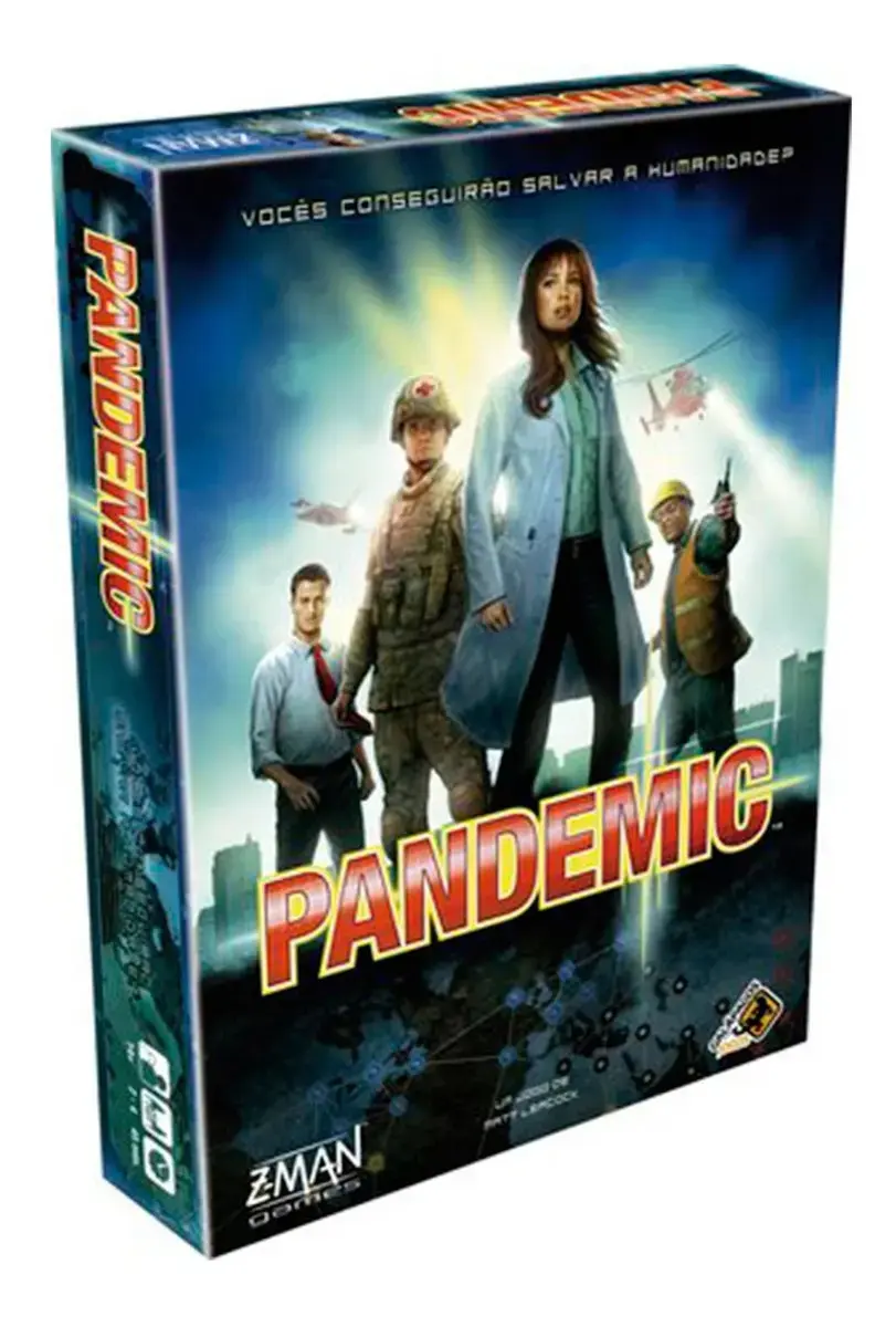 Jogo PandemicZ-Man Games Galápagos Jogos em português