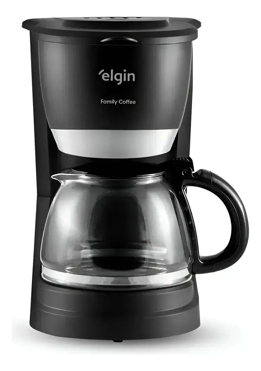 Cafeteira Elétrica 30 Xícaras Elgin Family Coffee Preta