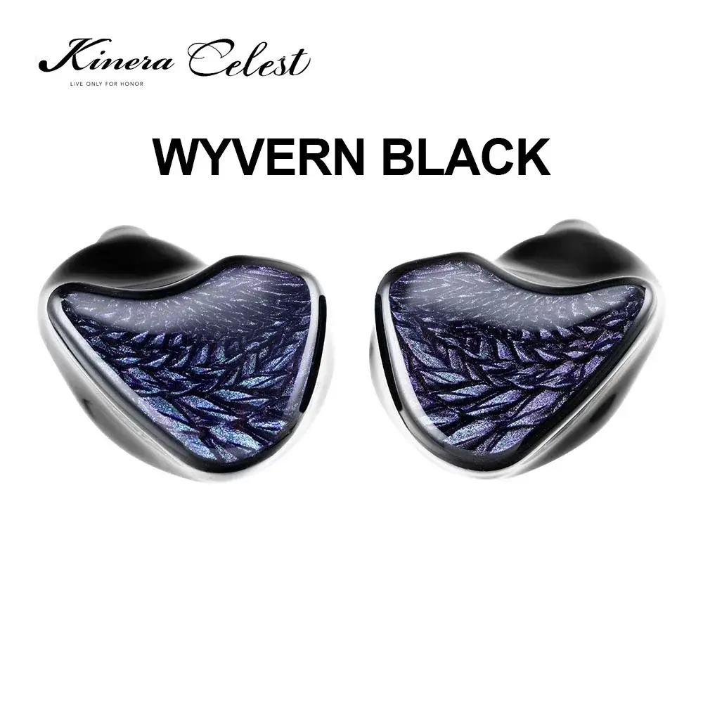 Fone de Ouvido Intra-auricular HiFi Kinera Celest Wyvern Preto com Driver Dinâmico de Diafragma LCP de 10mm - 1