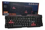 Teclado Com Fio Usb Multimídia Abnt2 Inova - Key-9967 - 1