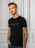 Camiseta Tommy Hilfiger Masculina Logo Tee Preta - 1