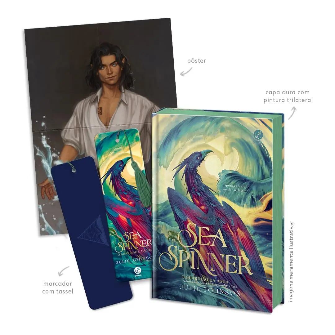 Sea Spinner: O guardião da água (Vol. 2 Reino dos Remanescentes) + Brindes