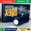 Lanterna Tática X900 Recarregável com Zoom e Alcance Longo - 1