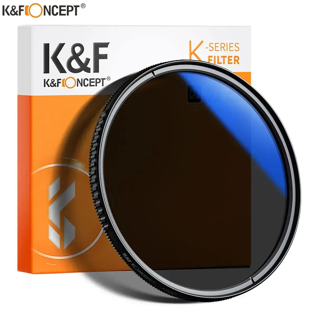 K&F CONCEPT CPL Filtro de lente de câmera óptica ultradelgada Polarizador circular multi revestido 37mm 39mm 49mm 52mm 58mm 62mm 67mm 77mm