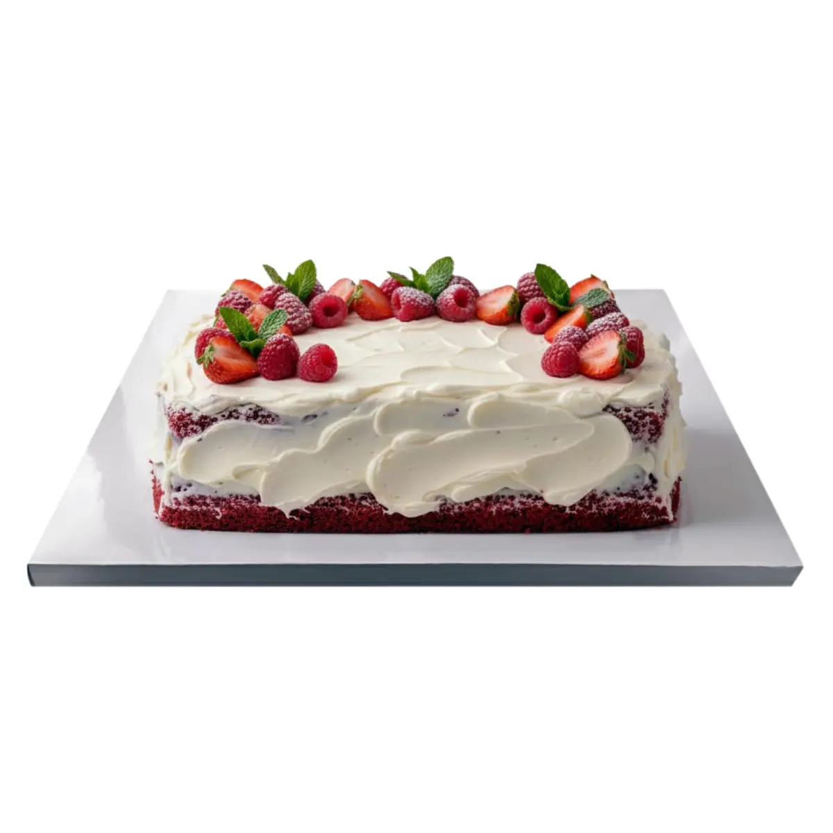 Tabuleiro 40x50cm Retangular Base para Bolo Branco de Papelão Reforçado Suporta 20kg