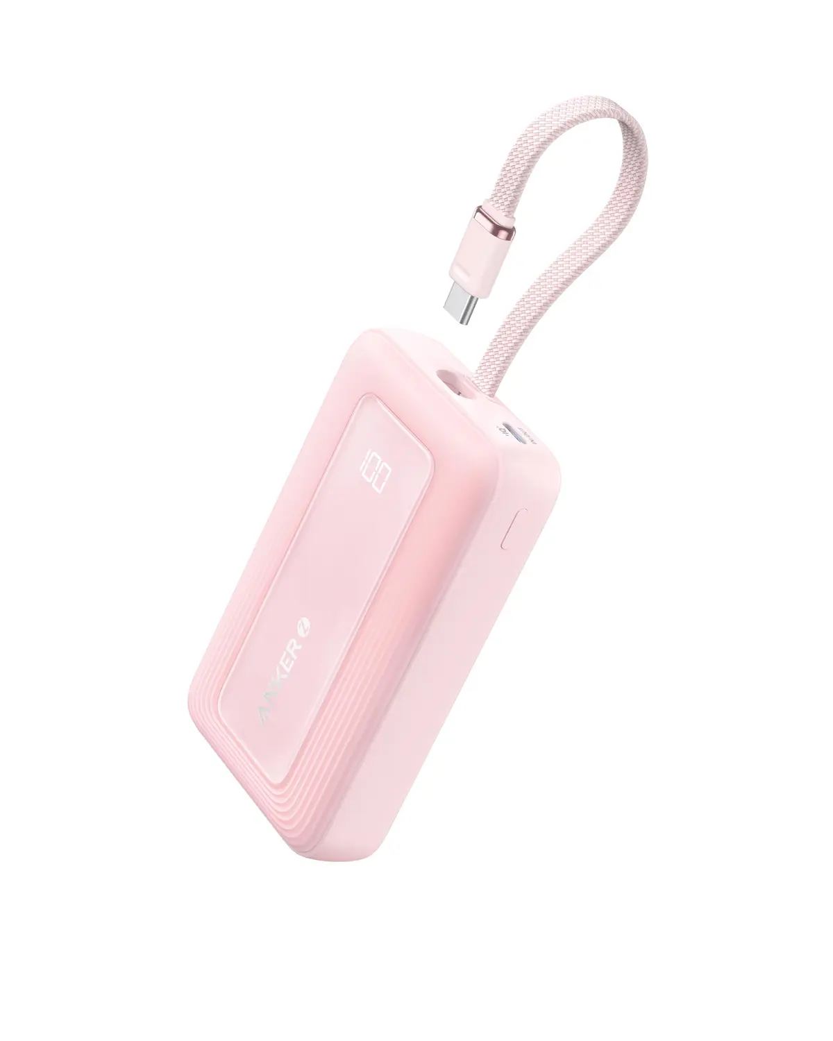 Anker Power Bank 10.000mAh 30W, Carregador Portátil, Cabo USB-C Integrado | Carregamento Rápido para iPhone 18/17/16/15, Samsung, Xiaomi, Motorola,iPad e tablets, com Cabo de Resistência a 10000 Dobras