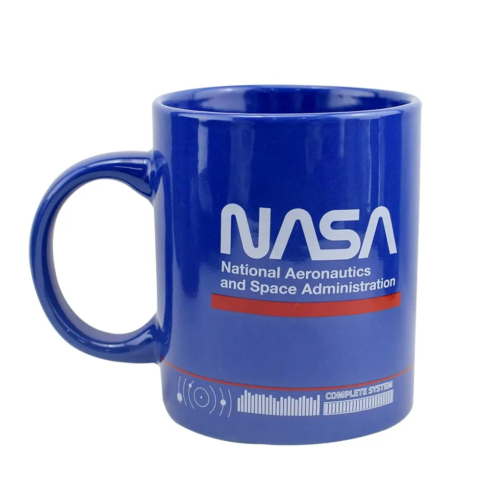 Caneca - Desenho Técnico - Ceramica - 320ml - A9,5cm - Nasa - Full Fit - 1