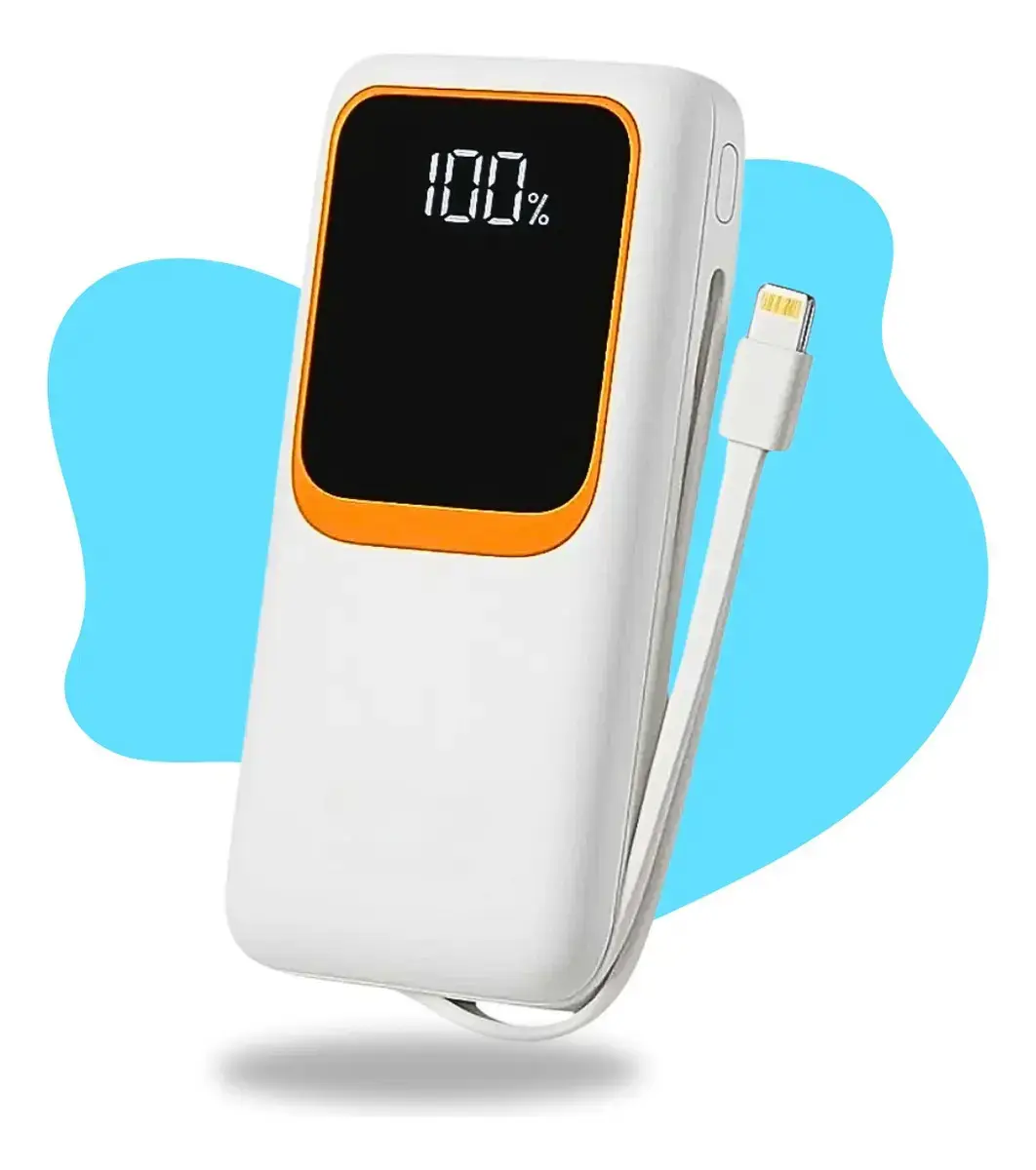 Carregador Portátil Casenn 20.000 mAh Turbo 22,5W Para Celulares