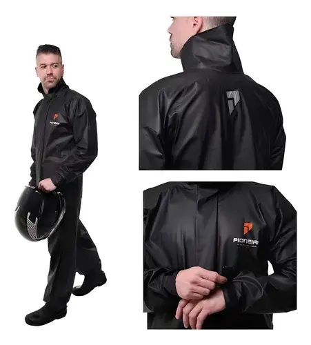 Conjunto Capa de Chuva Motoqueiro Reforçada - 1