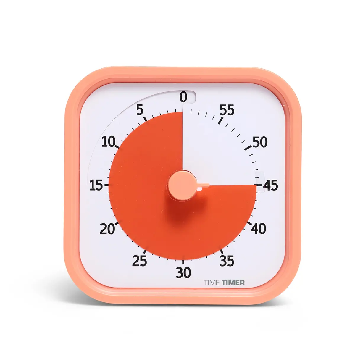 Time Timer TTM9-HDO-W Home MOD – Temporizador visual de 60 minutos, edição doméstica para crianças, para ensino em casa, mesa escolar, mesa de escritório e reuniões, com operação silenciosa - 1