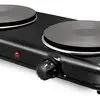 Fogão Cooktop Elétrico Elgin 2 Bocas 2000w Preto 110v/220v - 1