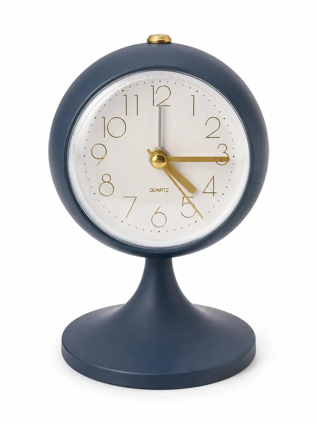 Relógio Despertador com Luz Embutida para Mesa Decorativo | Despertador com foco de luz