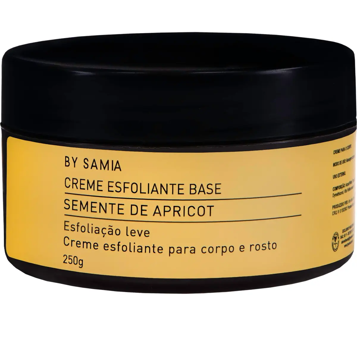 Creme Esfoliante By Samia, Neutro, Multicor, 250g