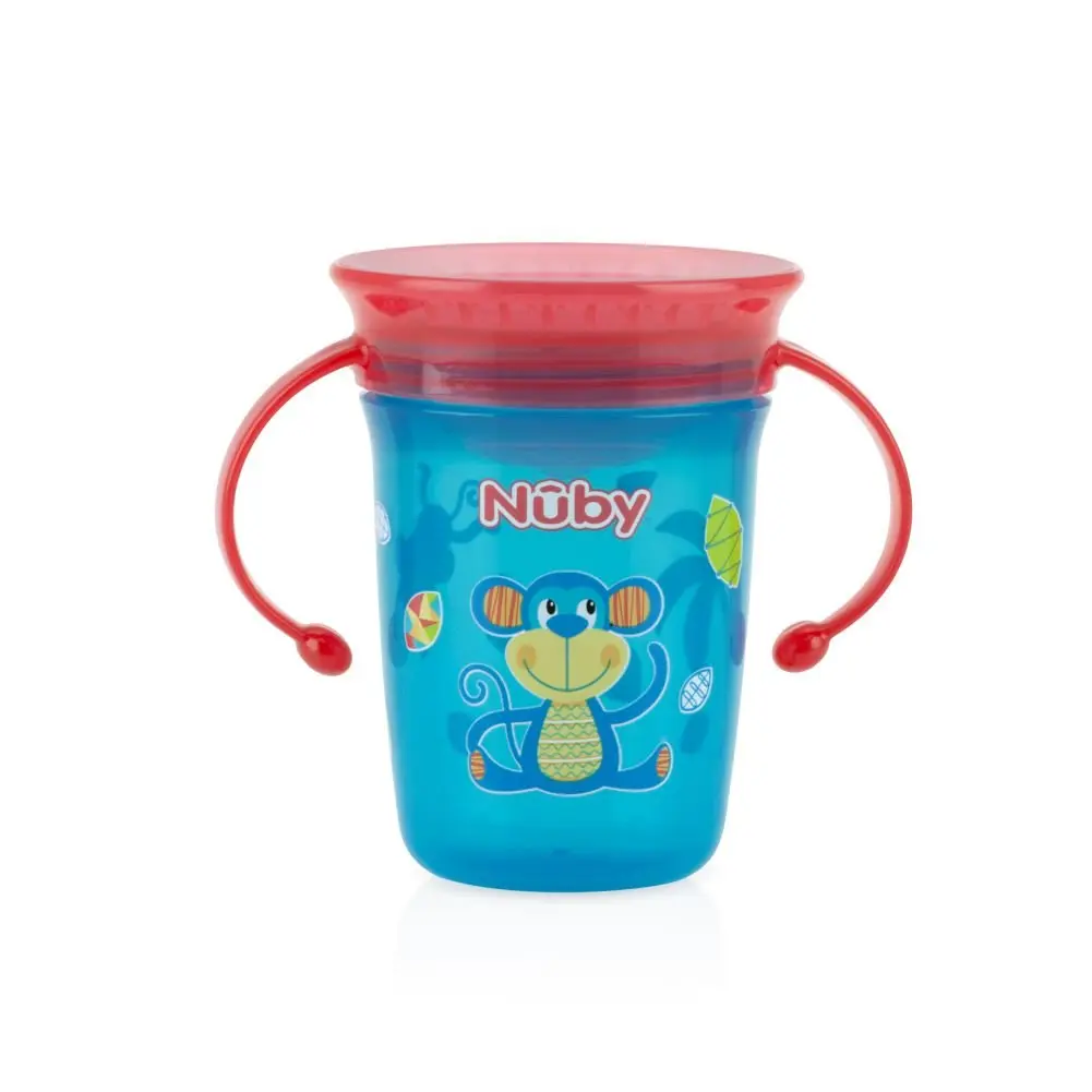 Nûby Copo Com Alça 360 Graus Azul