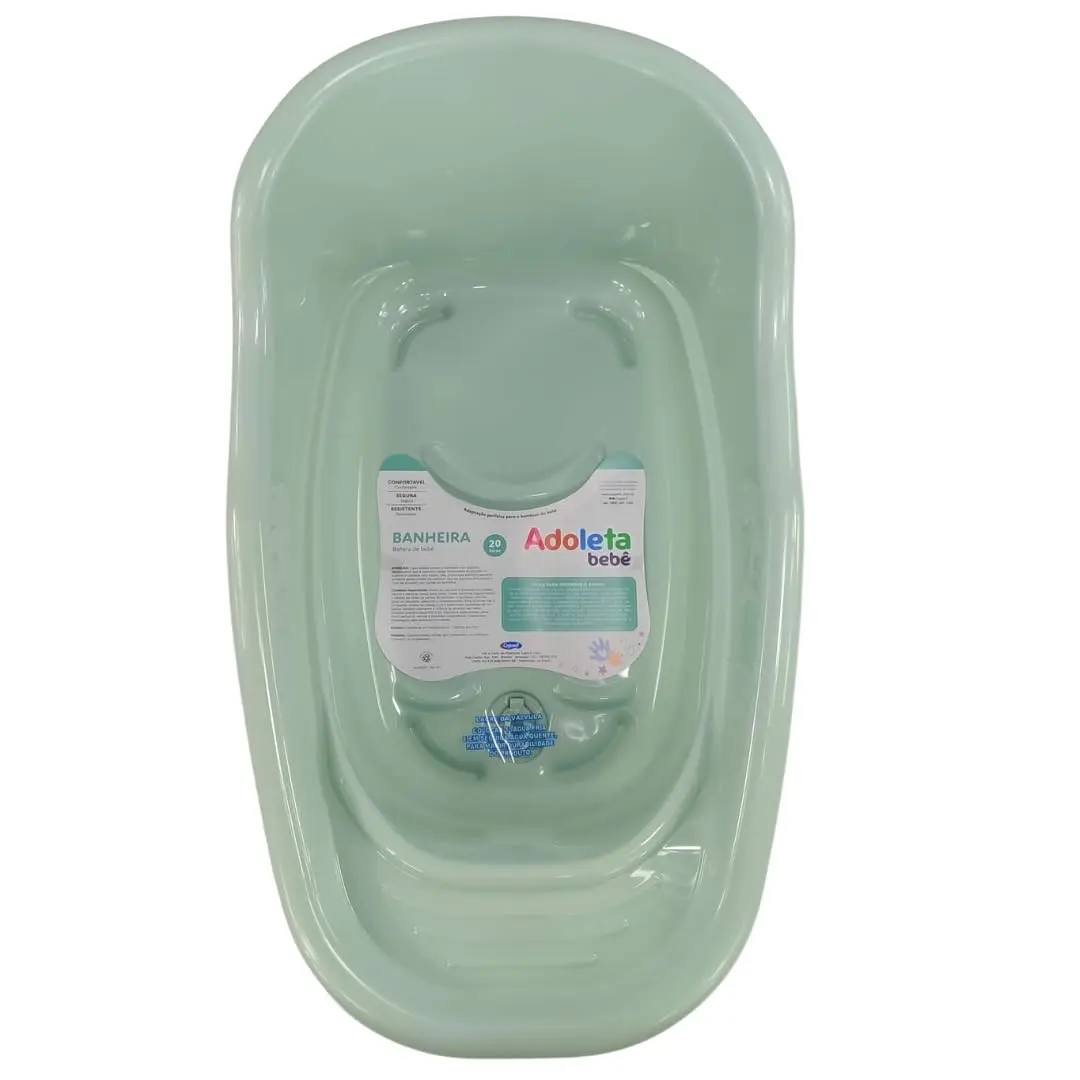 BANHEIRA PARA BEBÊ 20 LITROS ADOLETA (Verde)