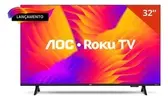 Smart Tv Aoc Dled 32 Wi-fi Roku Tv Quad Core 32s5155/78g - 1