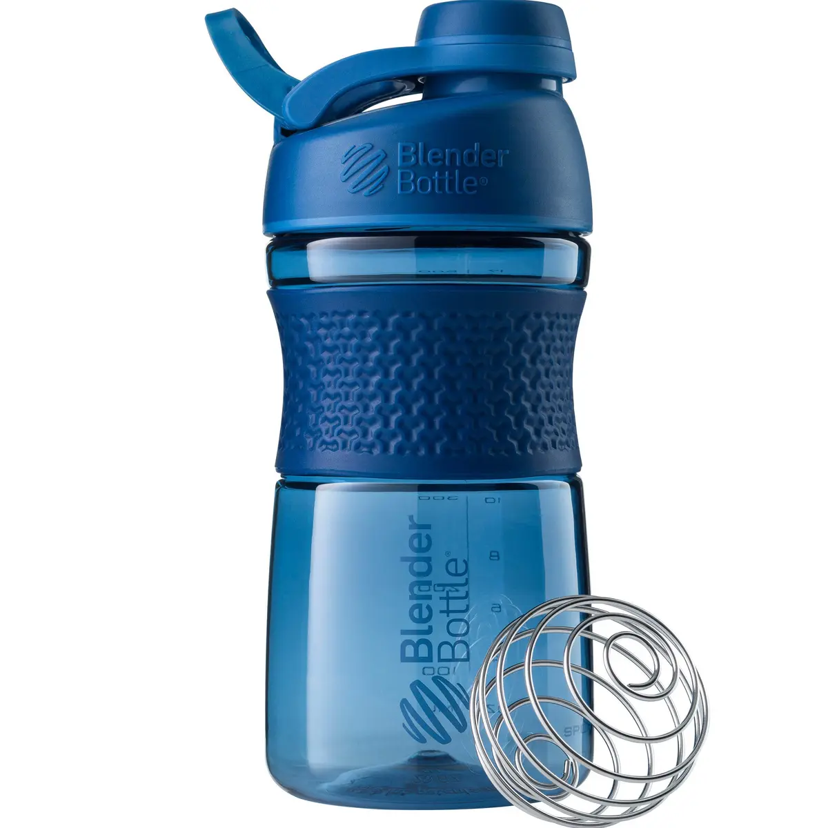 Garrafa coqueteleira BlenderBottle SportMixer, 591 ml, Navy