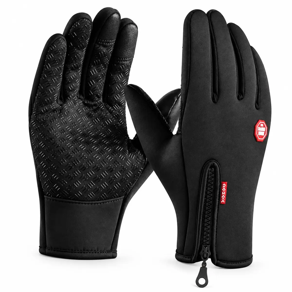 Luva Térmica Motociclista Ciclista Trekking Inverno Chuva Touch | Material Touch - 1