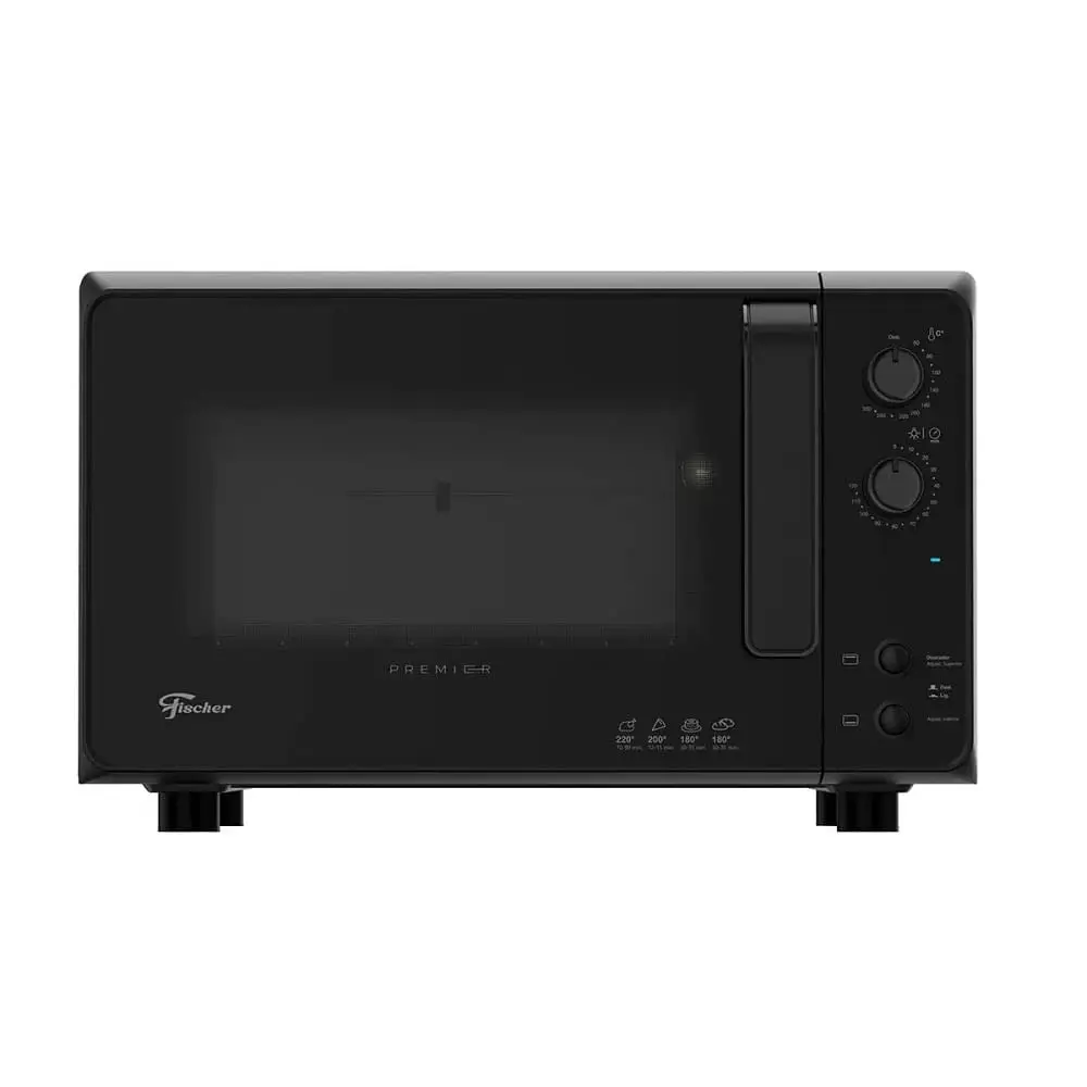 Fischer Forno Elétrico Bancada Premier Black 48L 127V