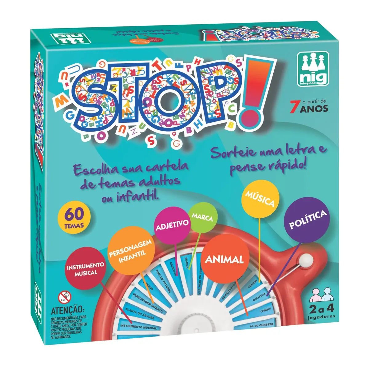 Jogo Stop, Nig, 60 Temas - 1