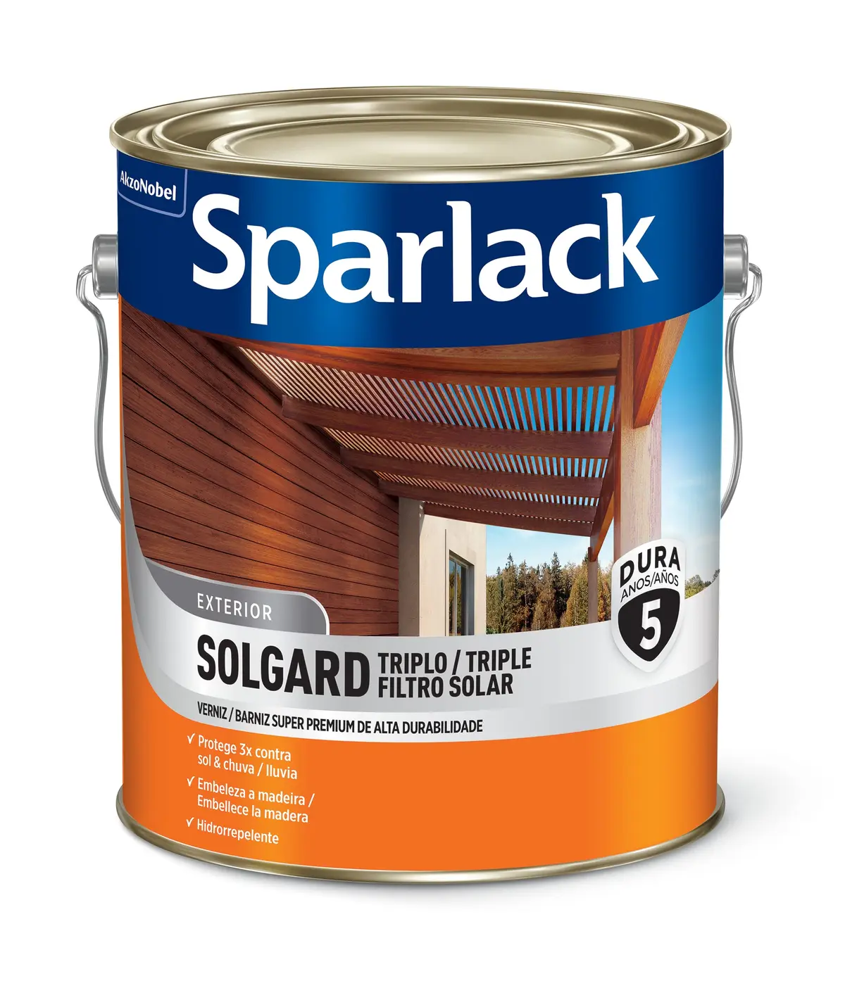 TRIPLO FILTRO SOLAR ACETINADO NATURAL 3,6L - SPARLACK