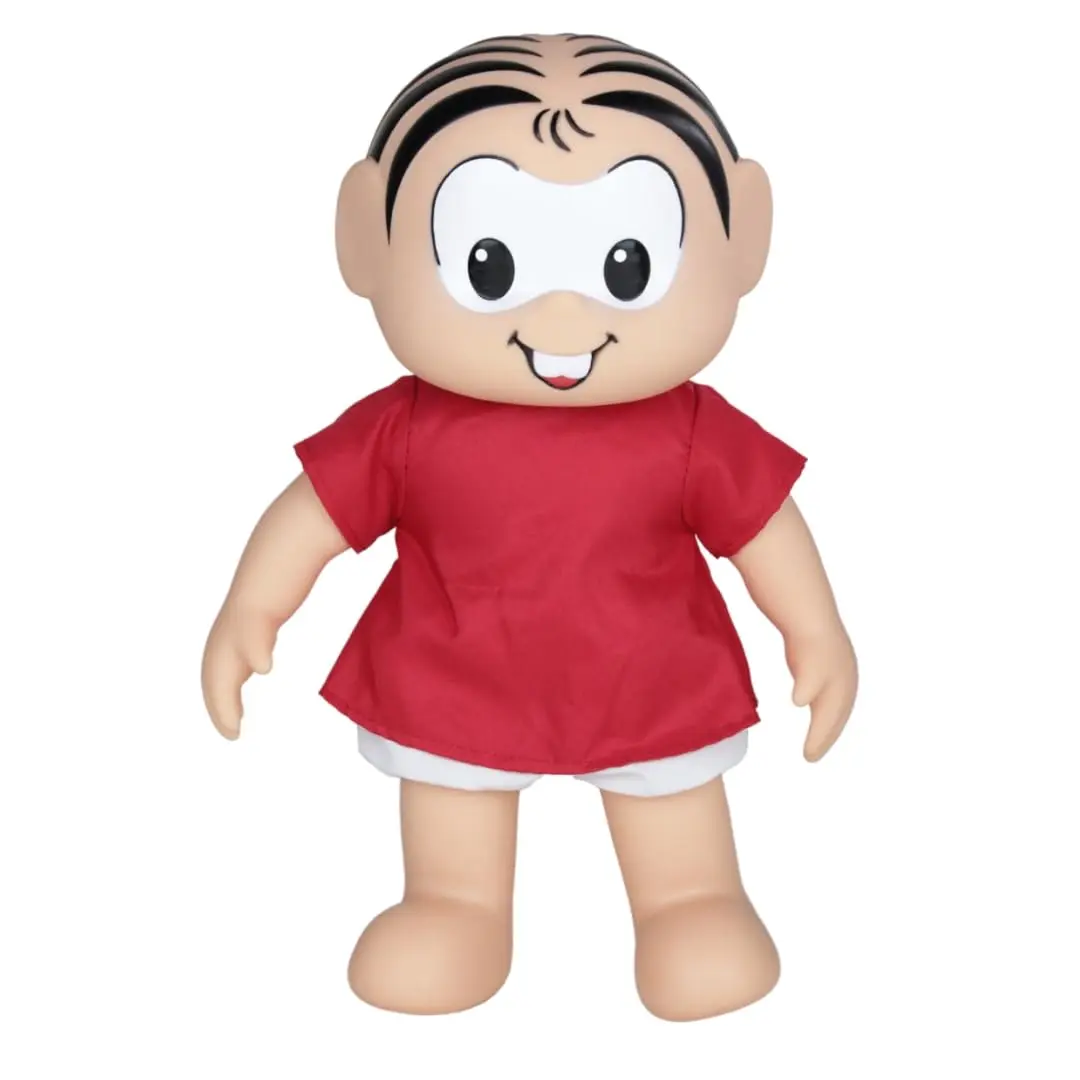 Novabrink Baby Brink Boneca Mônica Clássicos Turma da Mônica, + 3 anos - 36 cm de altura