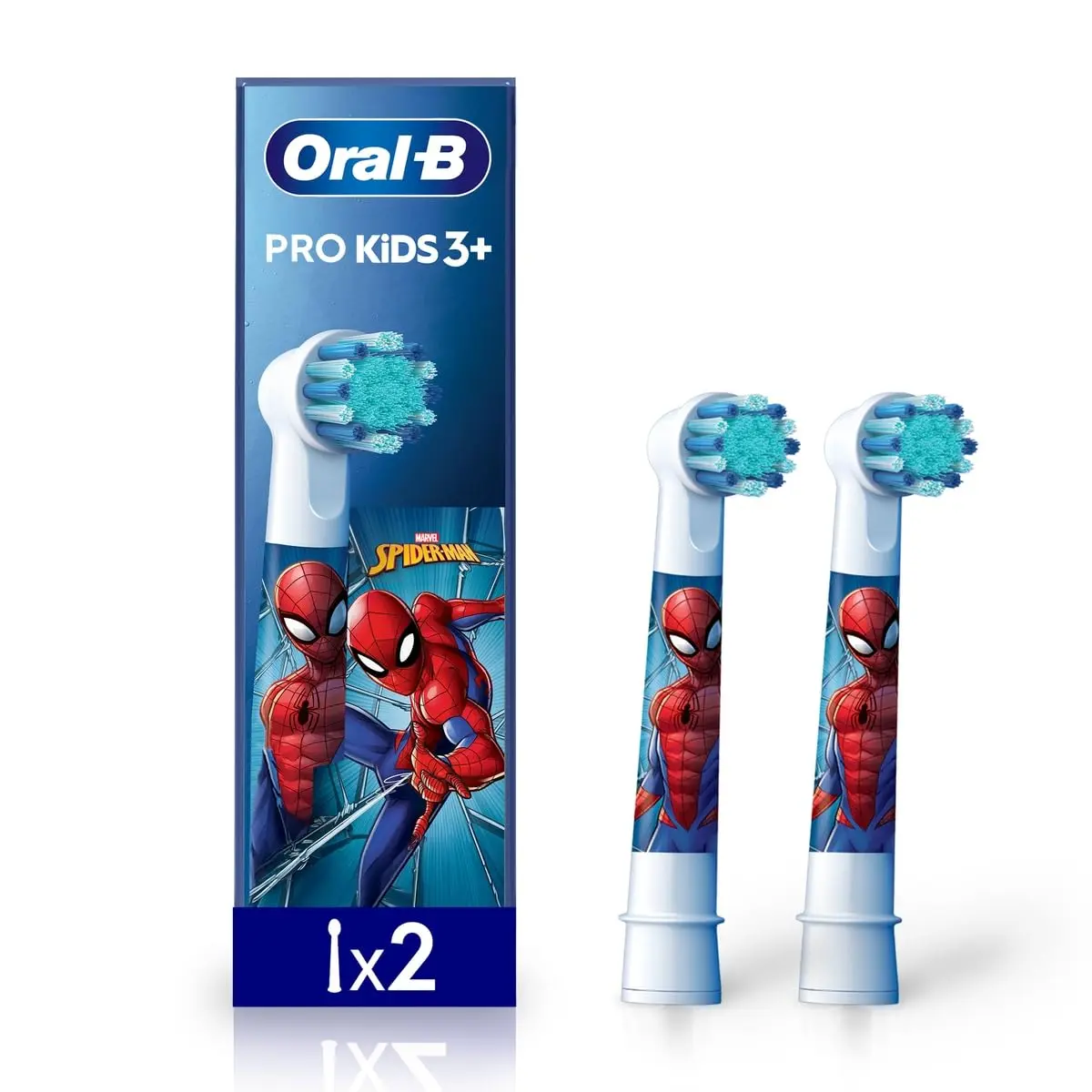 ORAL-B Disney Spider-Man Refil Escova de Dente Elétrica para Crianças