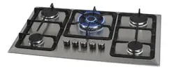 Cooktop 5 Bocas Fischer Tripla Chama Inox Gás