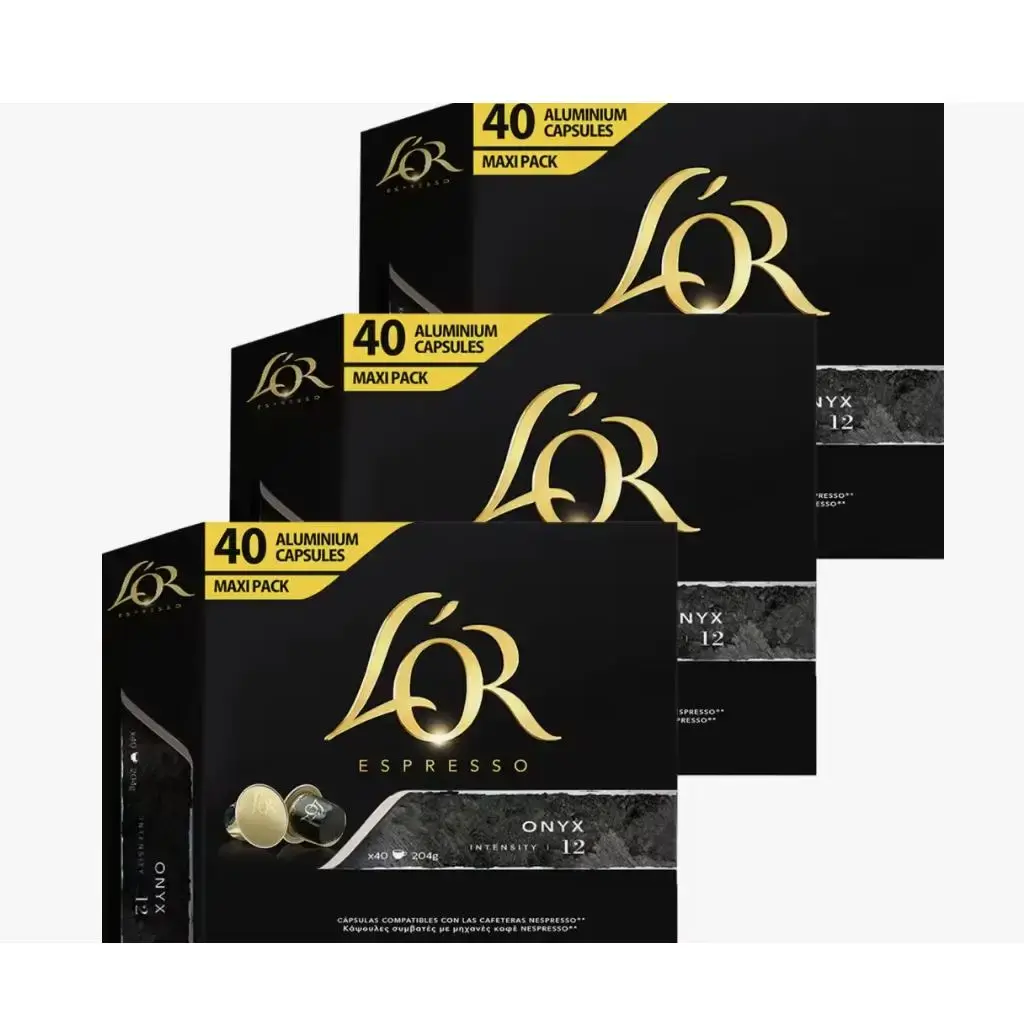 L'or espresso coffee total 120 capsules 20 capsules *6pack onyx