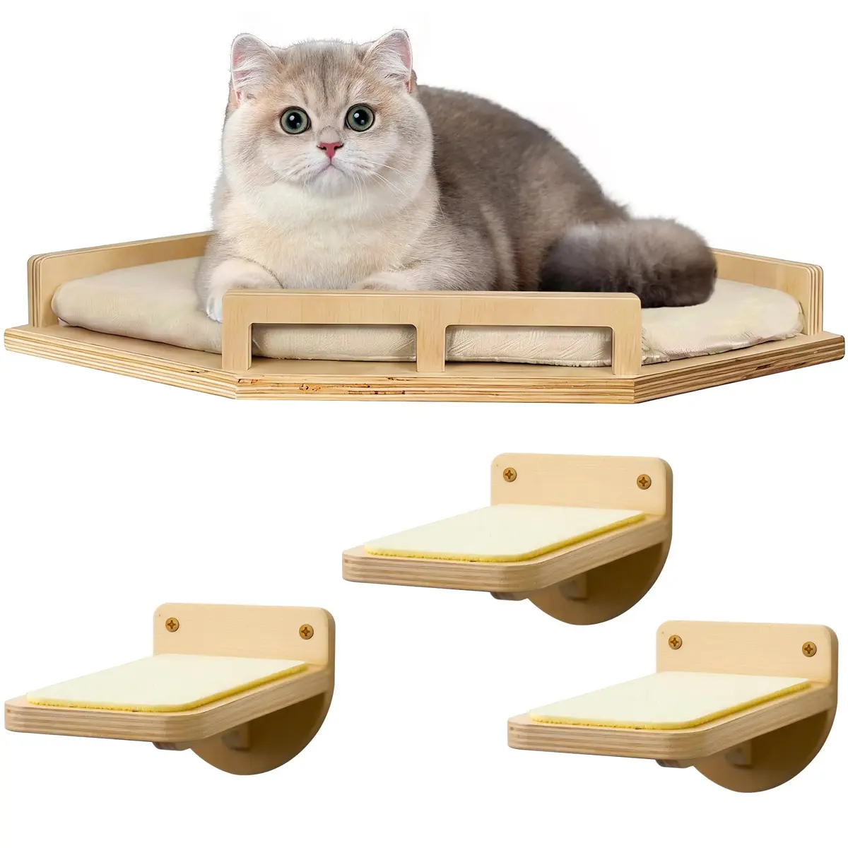 Kit Playground Gatos Parque Gatos Móveis e Brinquedo