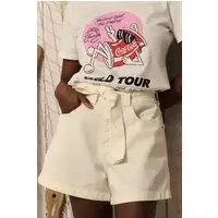Shorts Jeans Curto Coca-Cola