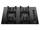 [Com Cashback R$380] Fogão Cooktop 4 Bocas a Gás GLP Preto Bivolt - 1