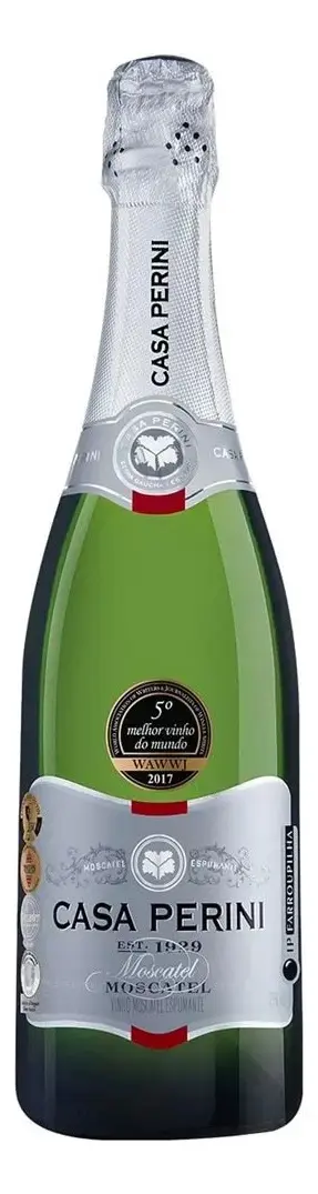 Espumante Branco Doce Moscatel Casa Perini 750 ml - 1