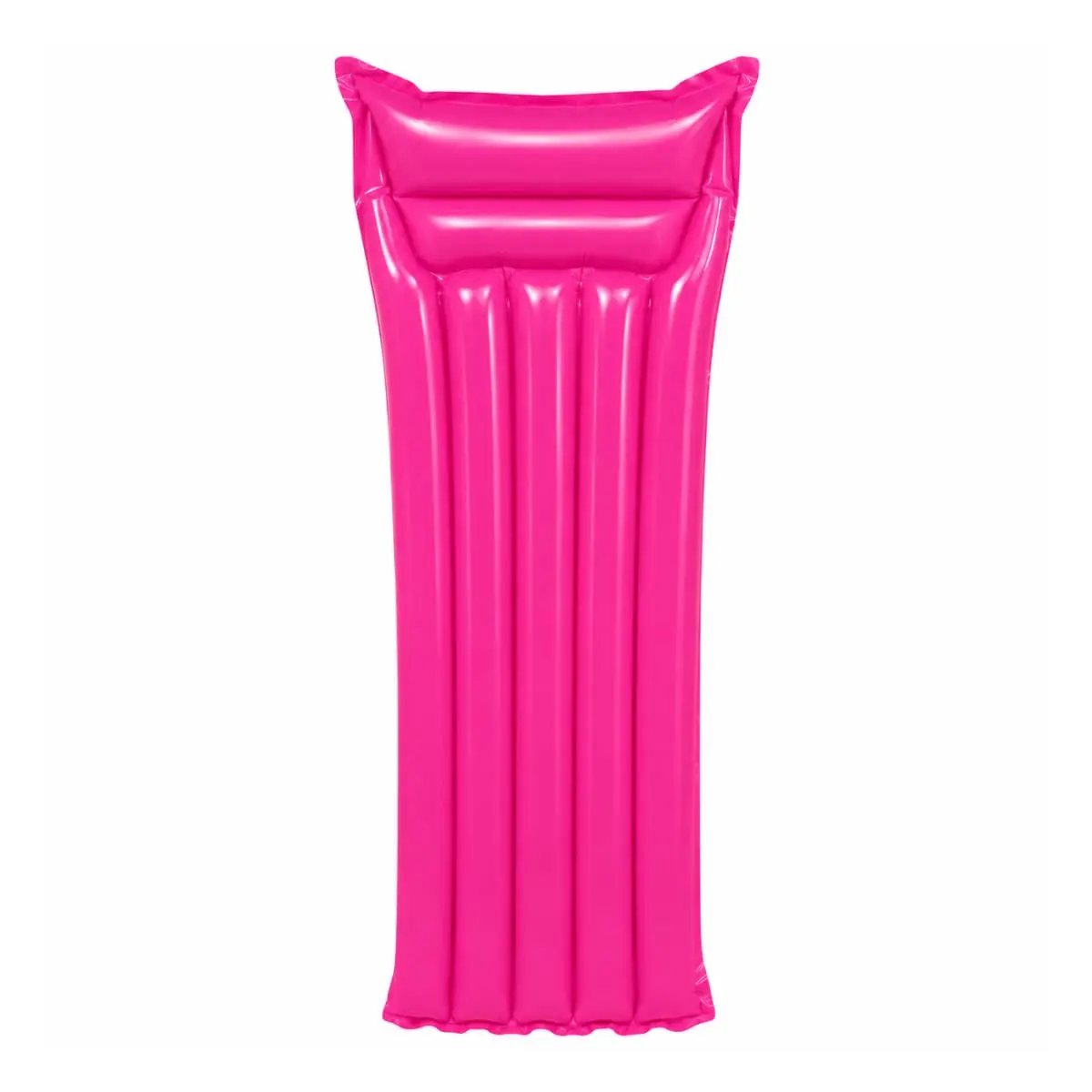 Boia Colchão Inflável Adulto 183x69 cm PVC Rosa para Piscina e Praia