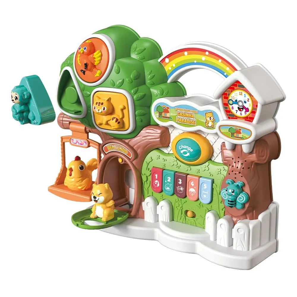 DM Toys Brinquedo Educativo Musical Paradise Casinha