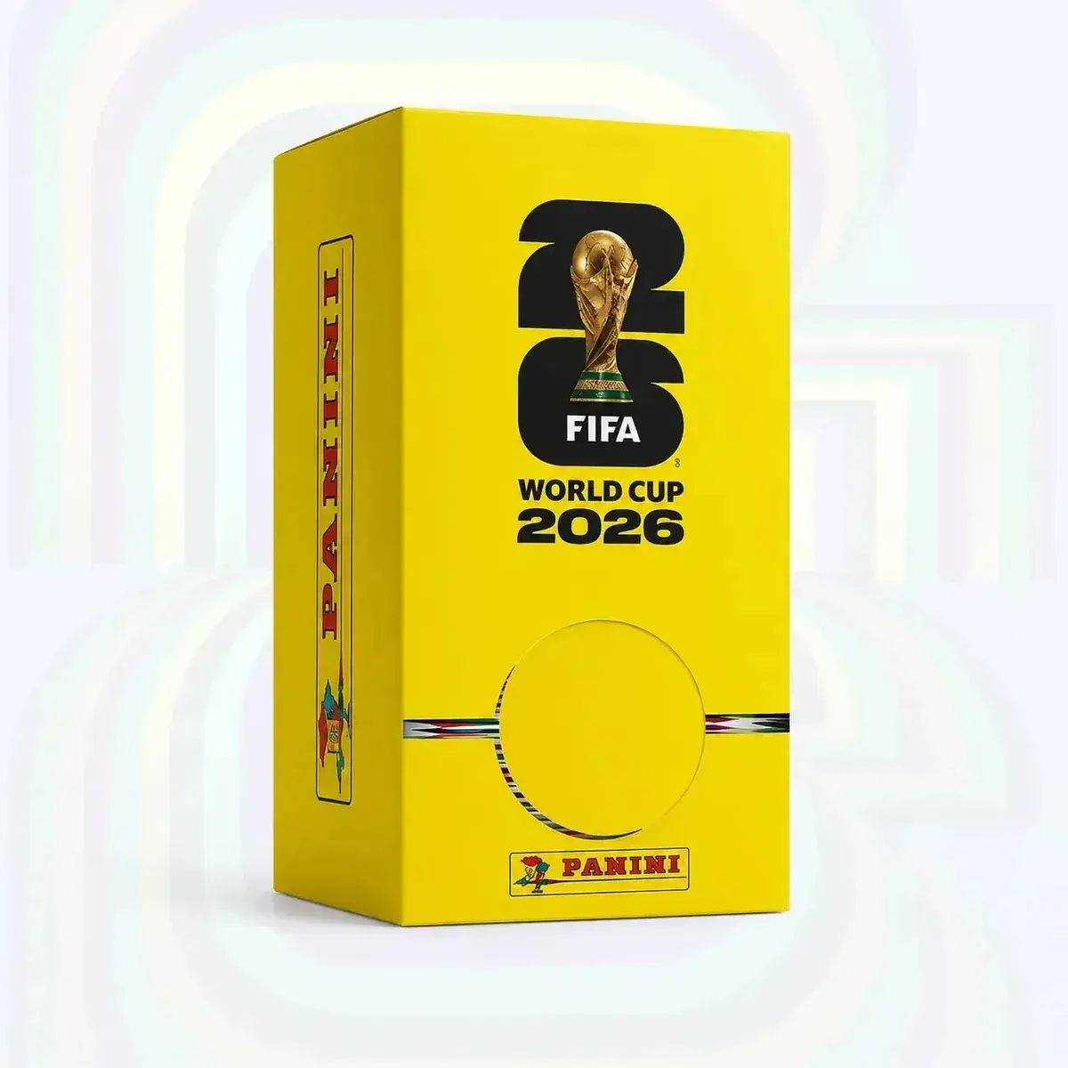 DISPENSER COPA DO MUNDO 2026 - 100 ENVELOPES COM 700 FIGURINHAS