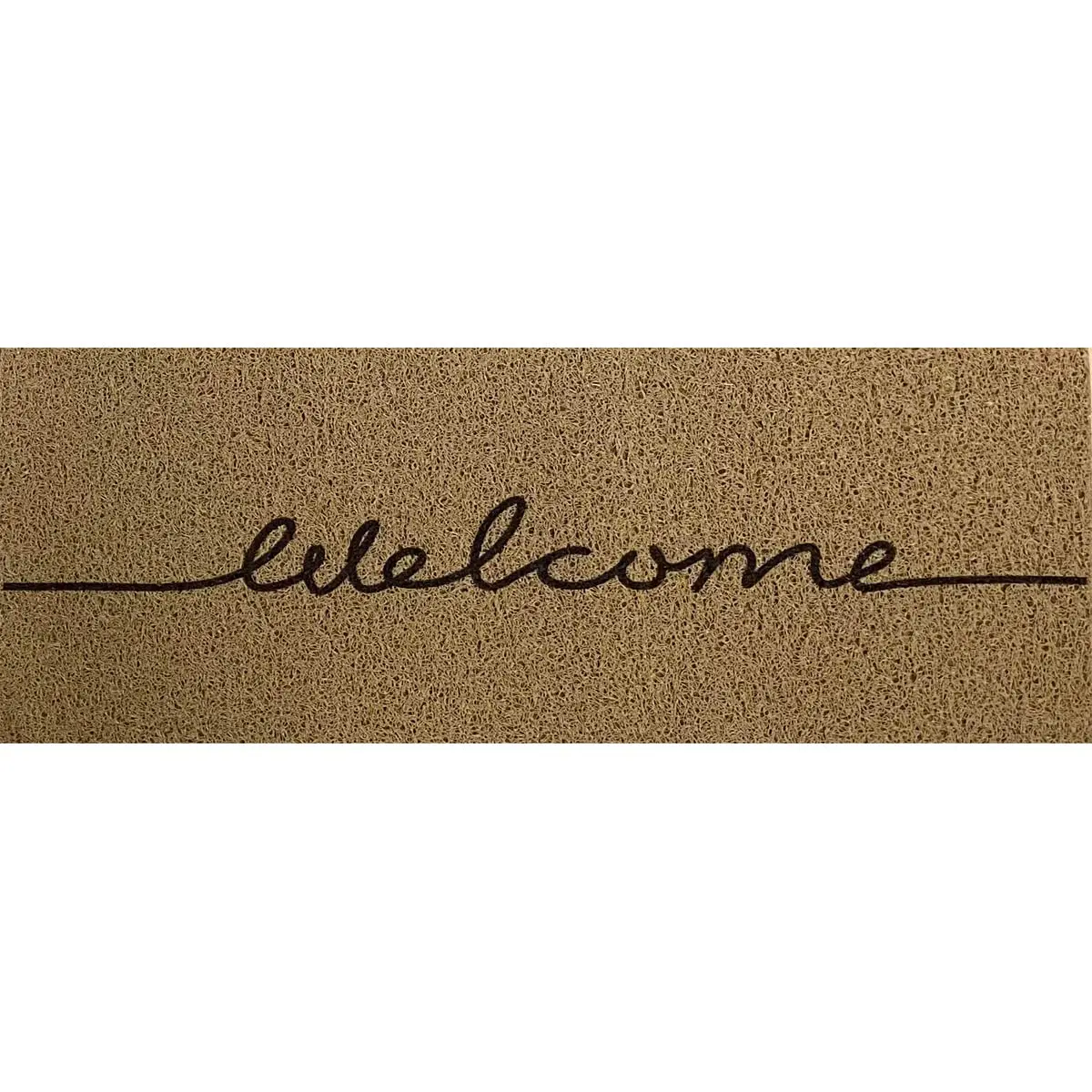 Kapazi 01vilonwel - Capacho Vinil Long Welcome, Ouro - 1