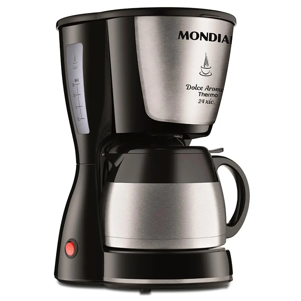 MONDIAL Cafeteira Elétrica Dolce Arome Thermo, Preto, 800W, 220V - C-33 JT 24X