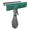 Limpa Vidros com Spray e Rodinho 230ml Verde - 1
