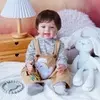 Boneco Bebê Reborn Menino 55cm Olhos Azuis - 1