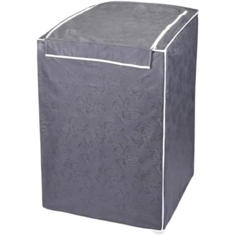 Capa Premium para Máquina de Lavar, Cinza, 12kg a 17kg | Proteção contra chuva e respingos d'água