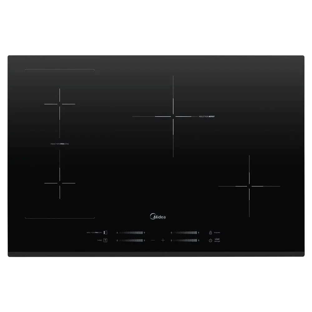 Cooktop 4 Bocas De Indução 77Cm Freezone Even Pro