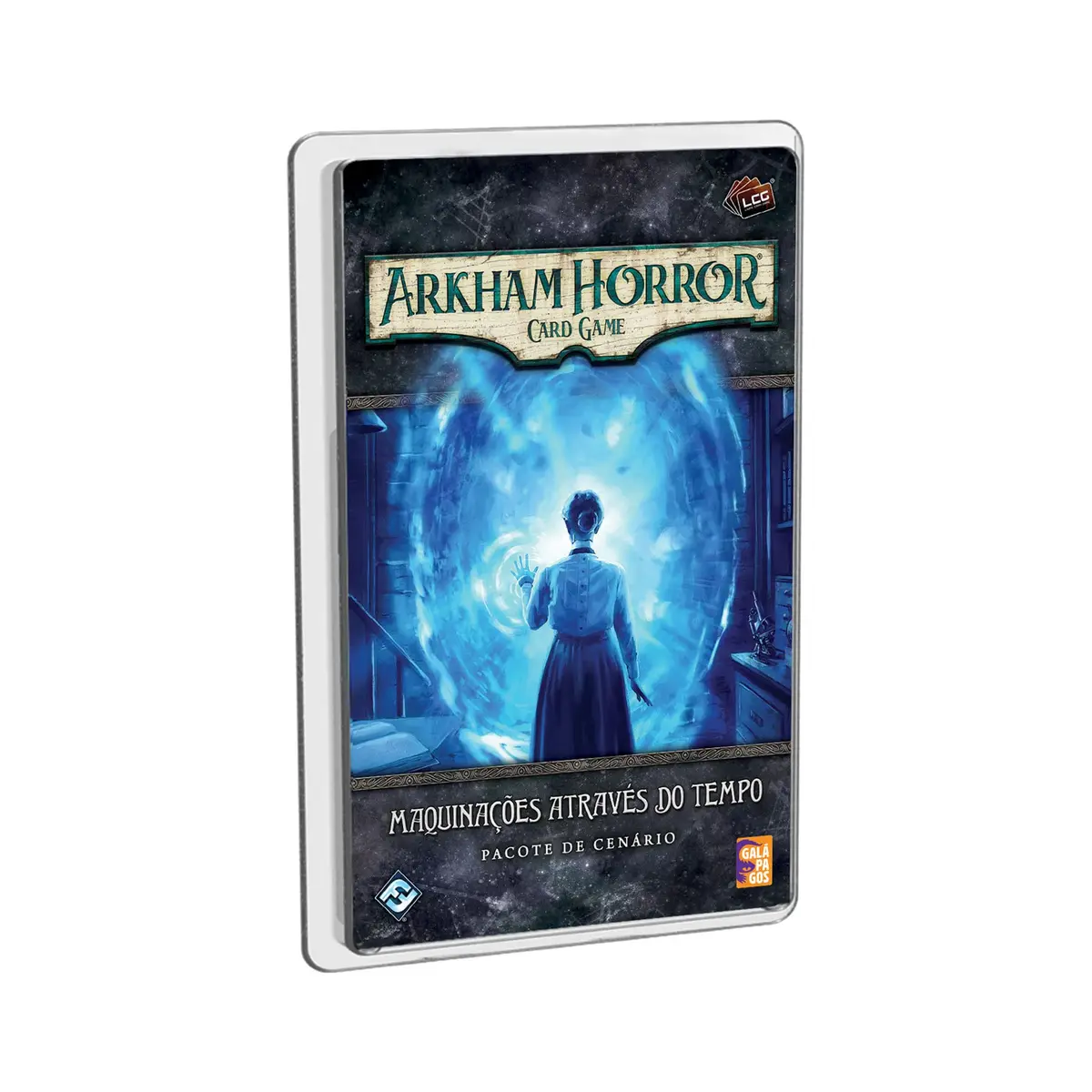 Galápagos Jogos Arkham Horror: Card Game - Maquinações Através do Tempo (Expansão de Cenário), 1 a 4 jogadores, 60 – 120 min, AHC006, Muticolor
