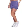Short Fitness Sem Costura Roxo P - 1