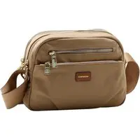 Bolsa Feminina Chenson Transversal Twilll Nylon 3785988 Coral - 1
