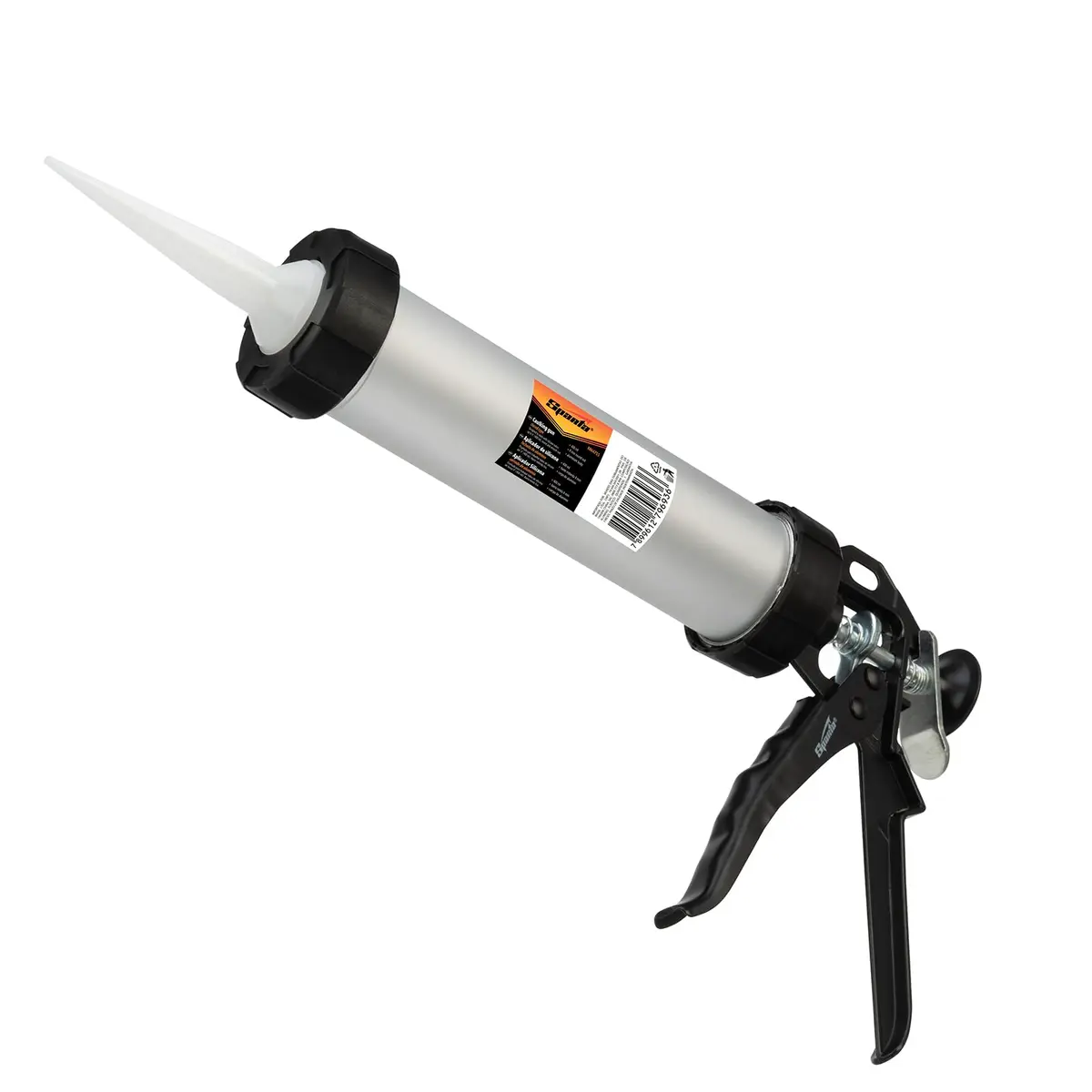 MTX Aplicador de Silicone Profissional Sparta 400ml – Pistola Resistente e Ergonômica para Selagem Precisa - 1